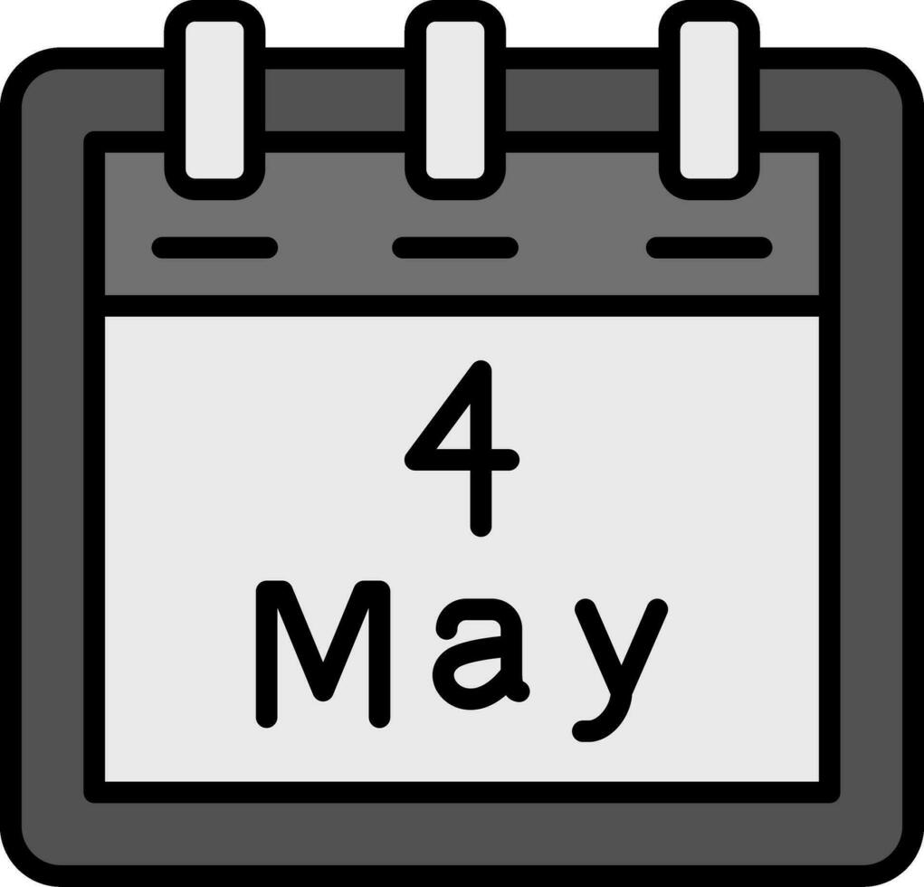 May 4 Vector Icon