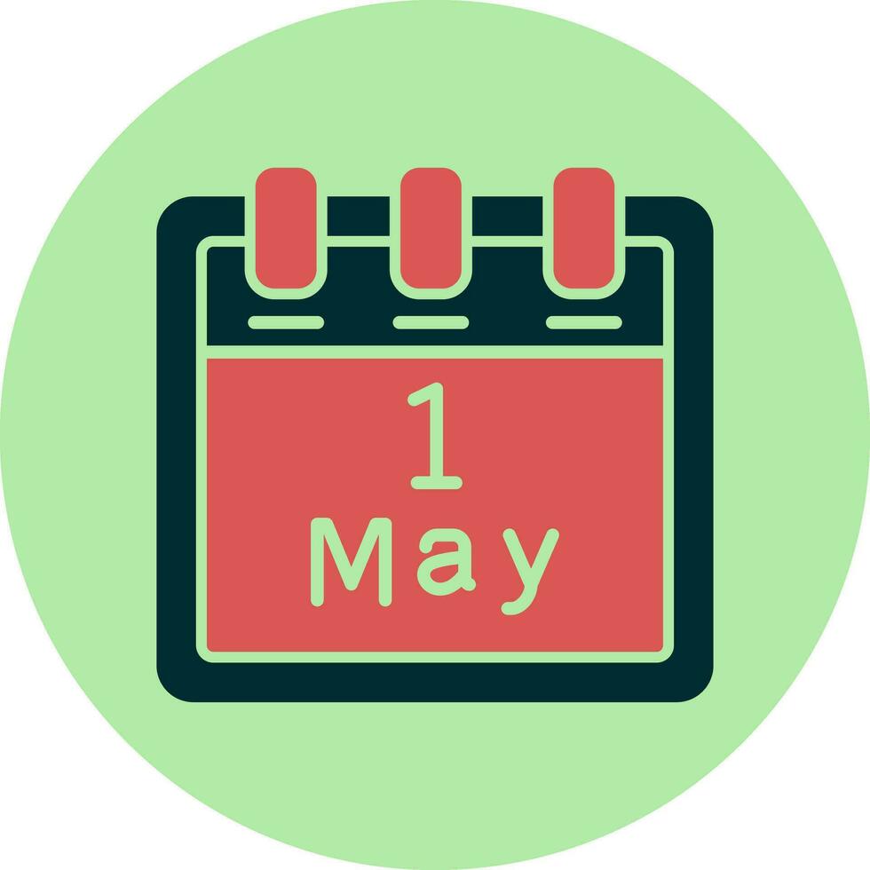 May 1 Vector Icon