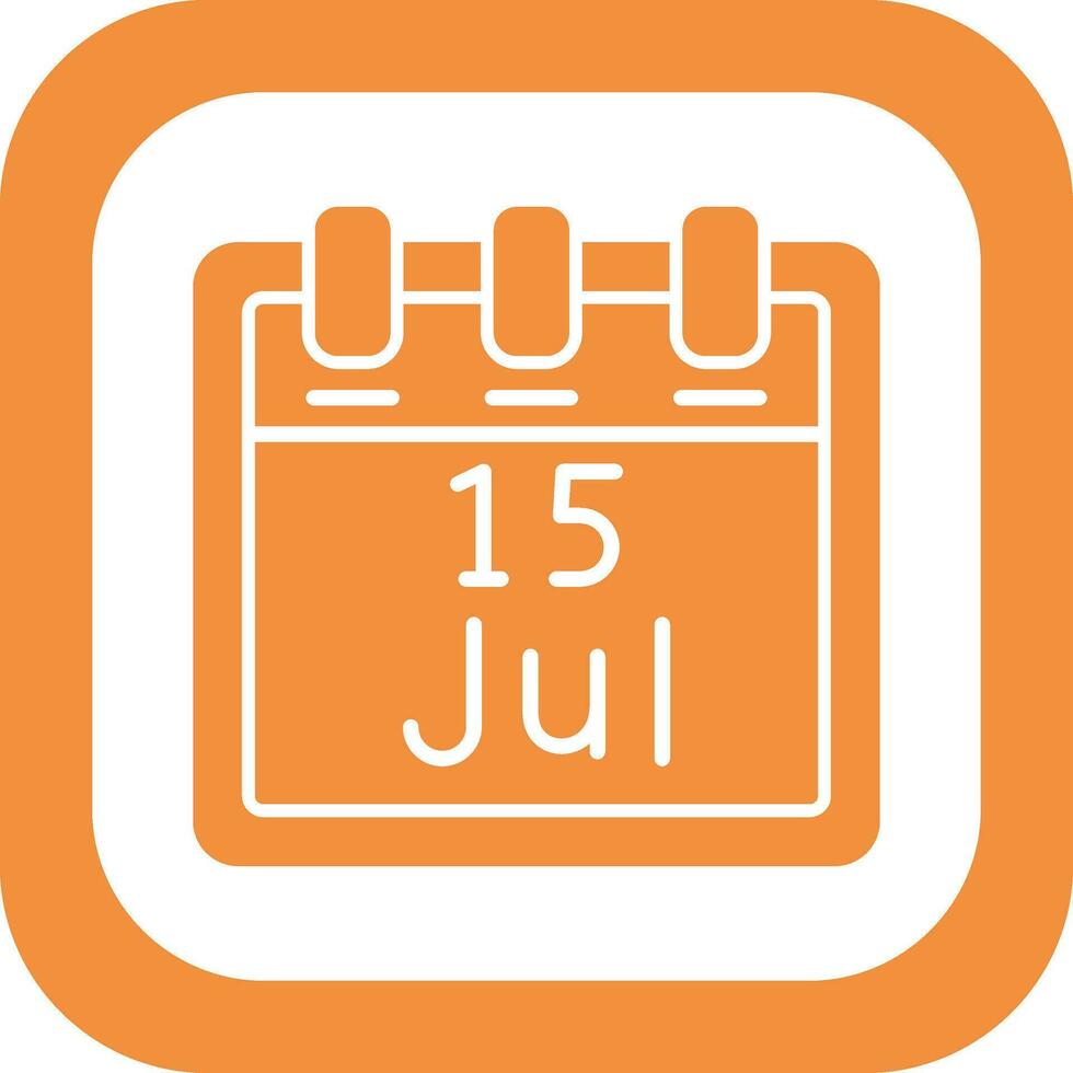 July 15 Vector Icon