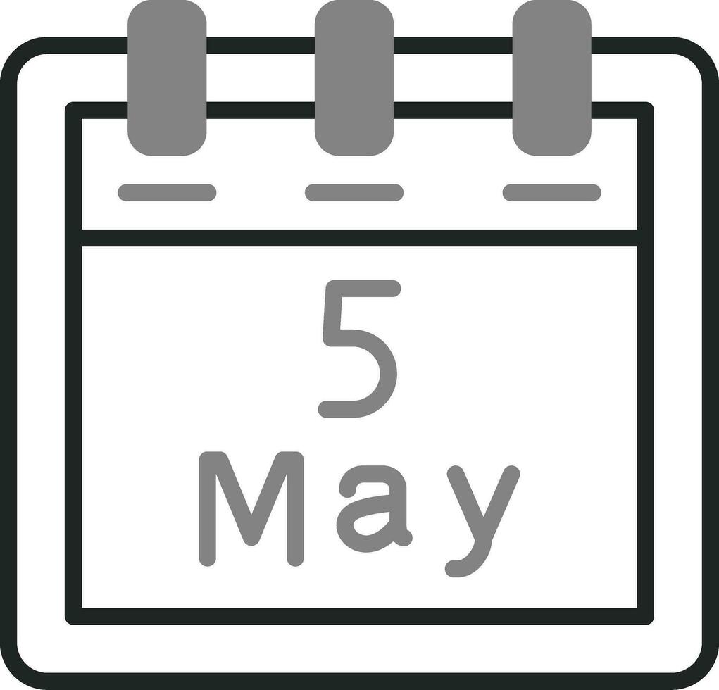 May 5 Vector Icon