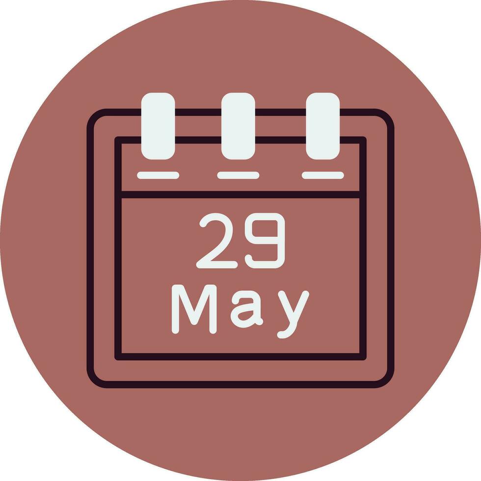 May 29 Vector Icon
