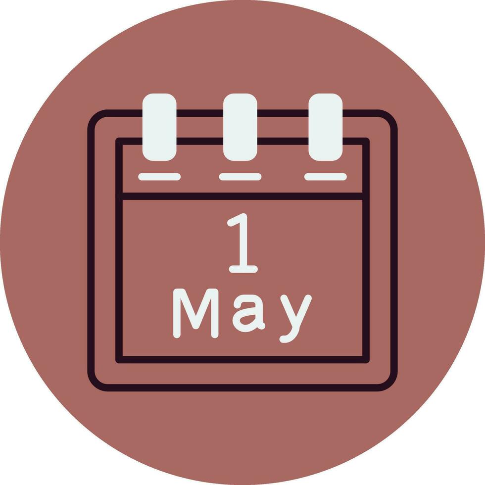 May 1 Vector Icon