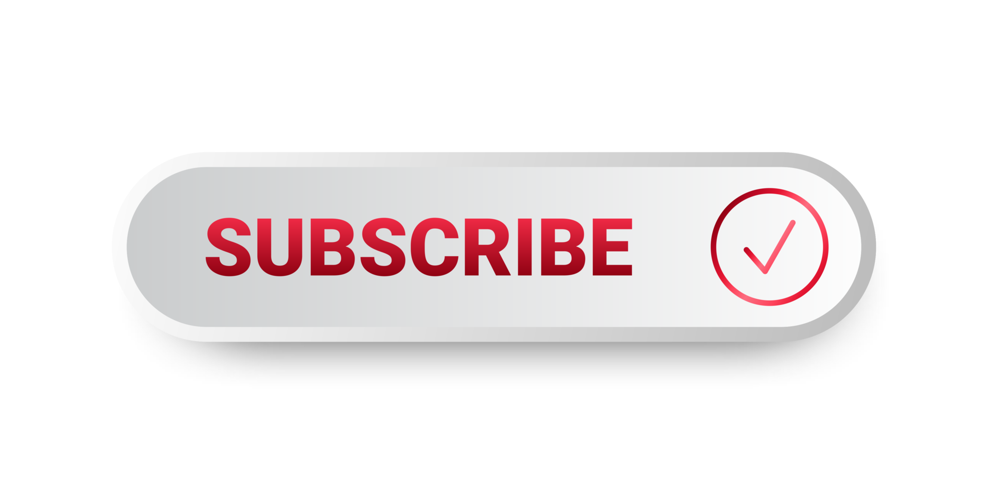 Modern Trendy Button Set Subscribe Button Transparent Background Modern Trendy Button Set Subscribe Button Transparent Background