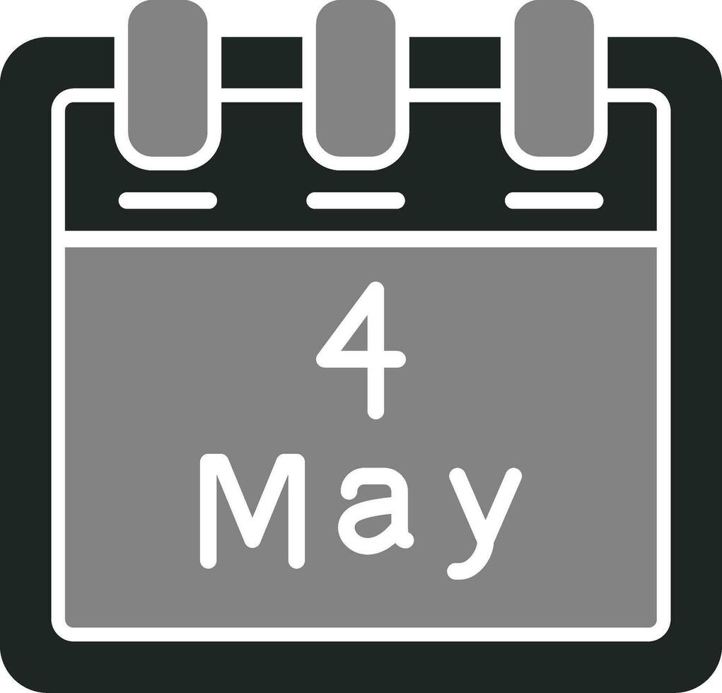 May 4 Vector Icon