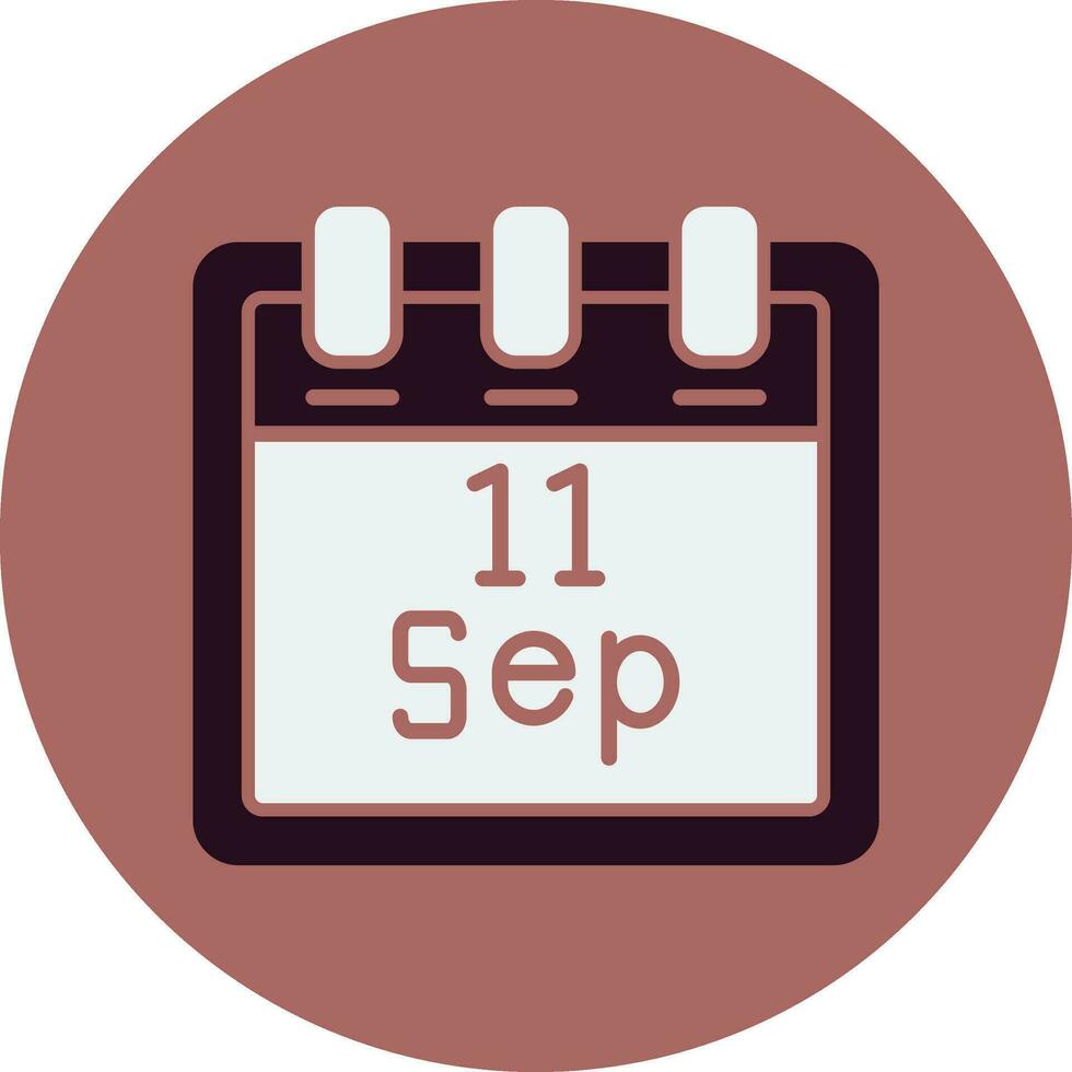 September 11 Vector Icon