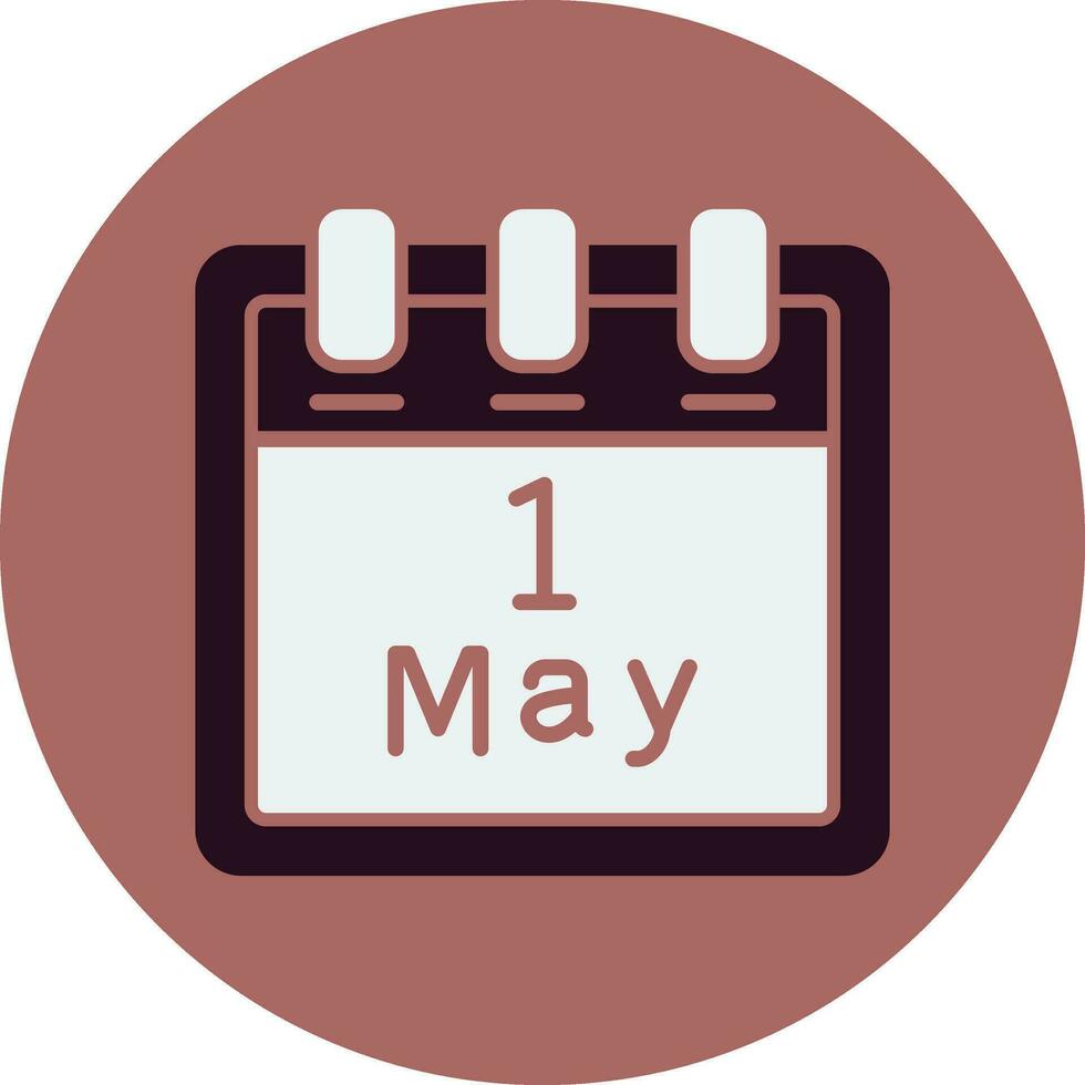 May 1 Vector Icon