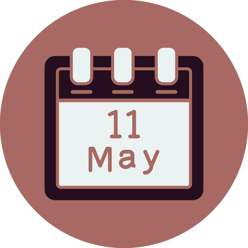 May 11 Vector Icon