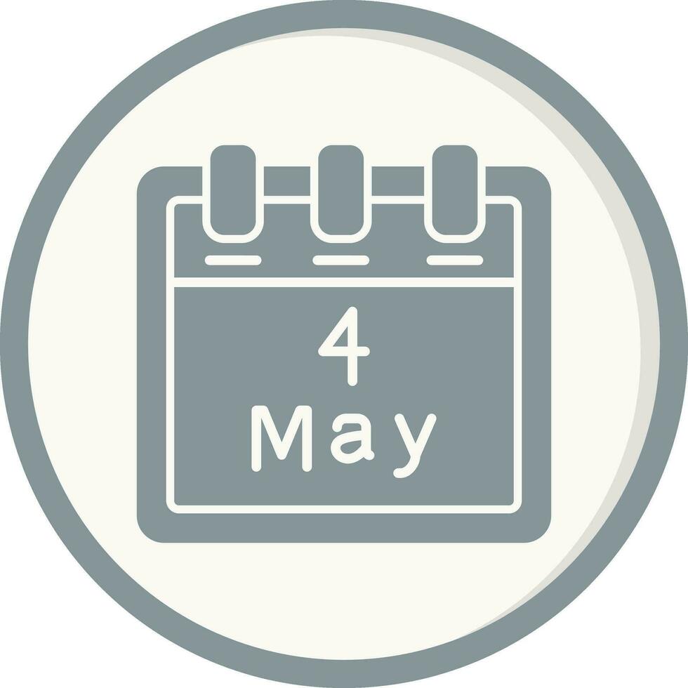 May 4 Vector Icon