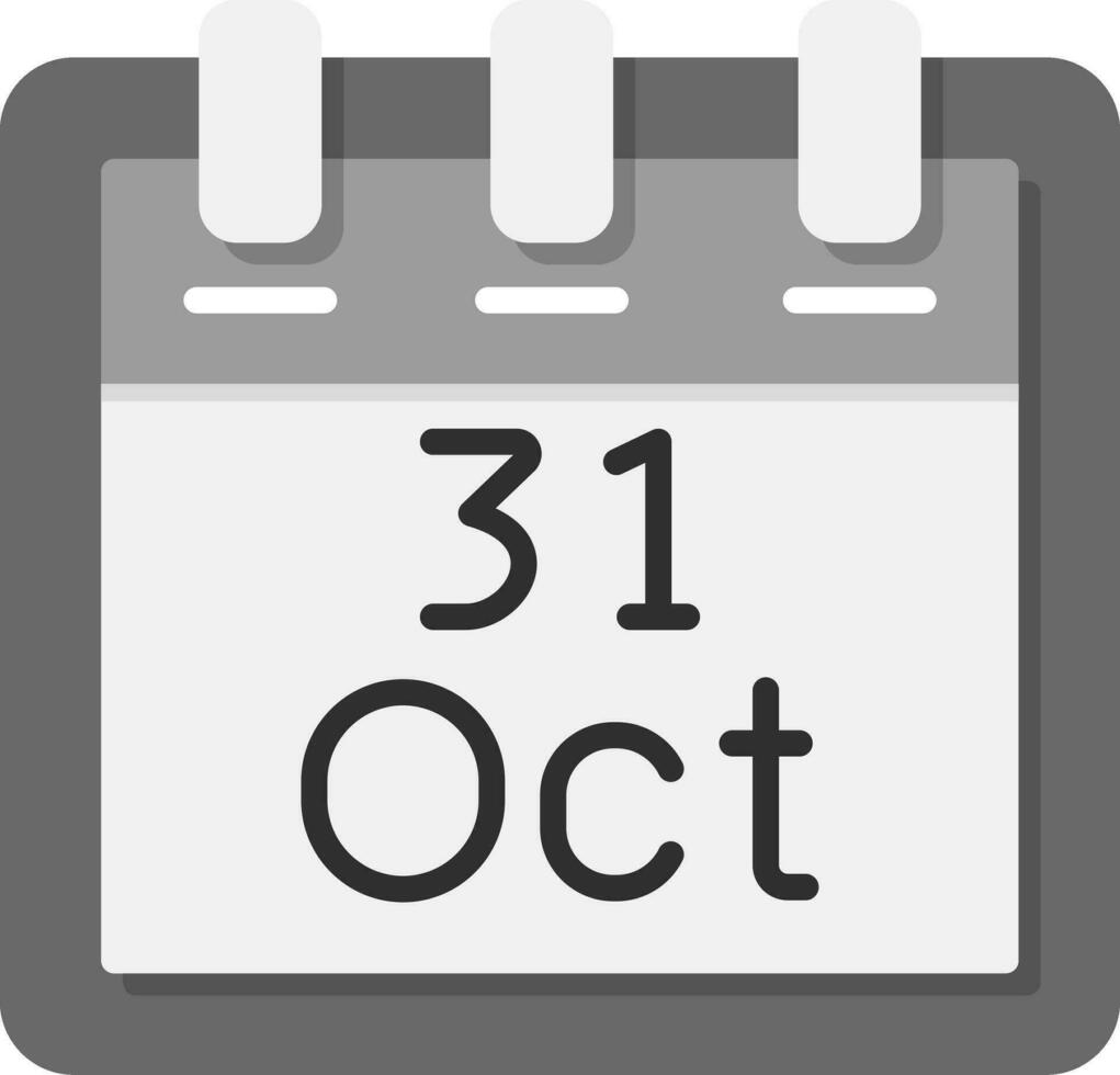 October 31 Vector Icon