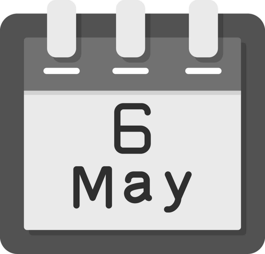 May 6 Vector Icon