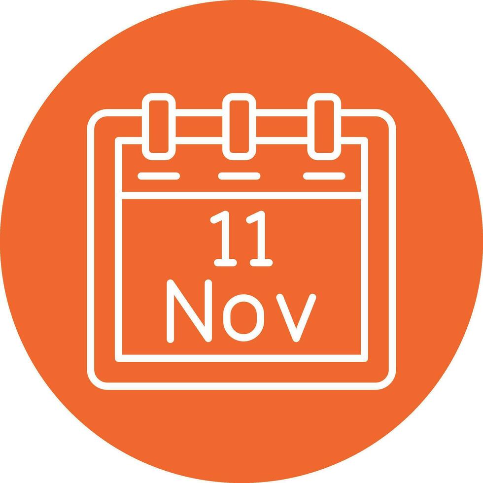 November 11 Vector Icon