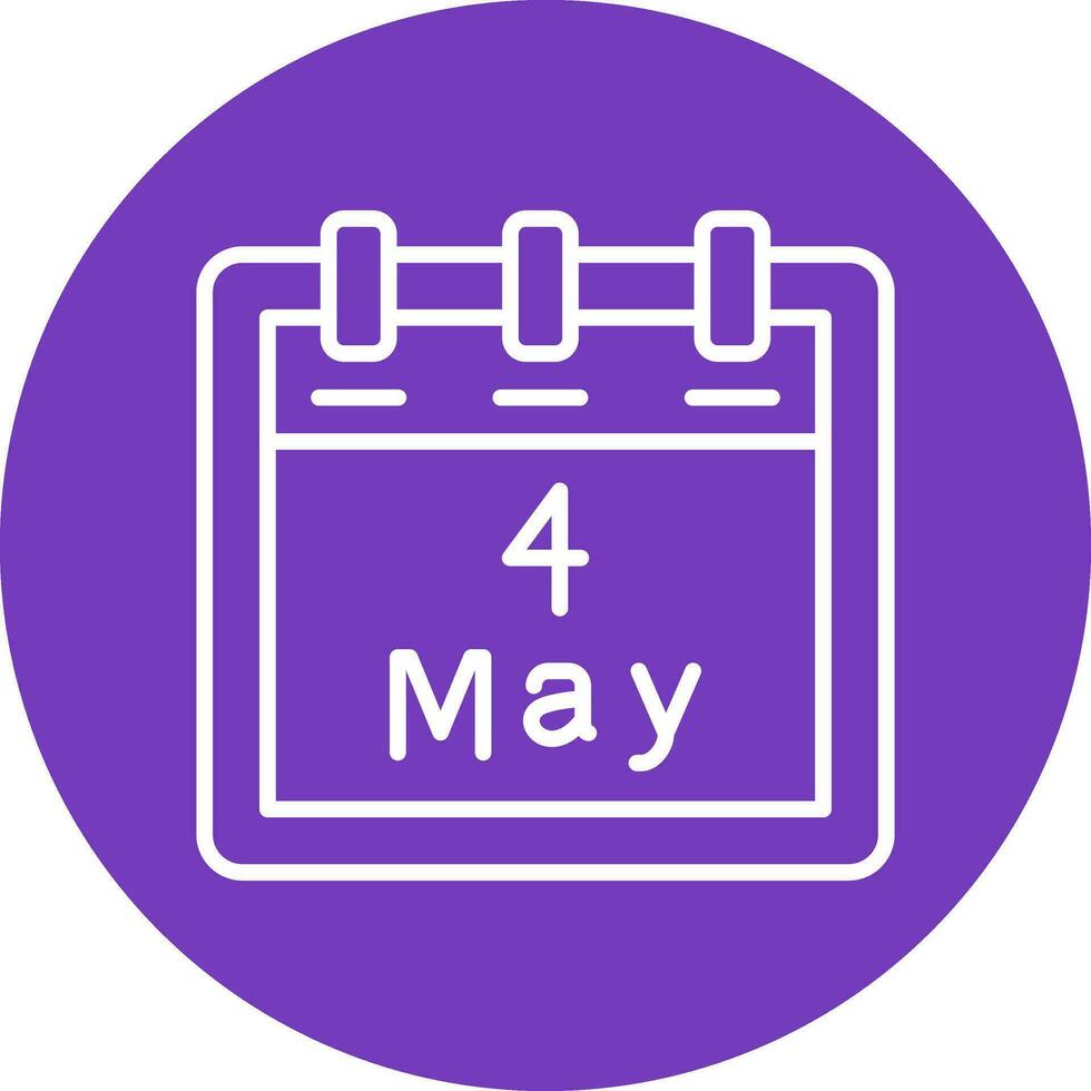 May 4 Vector Icon