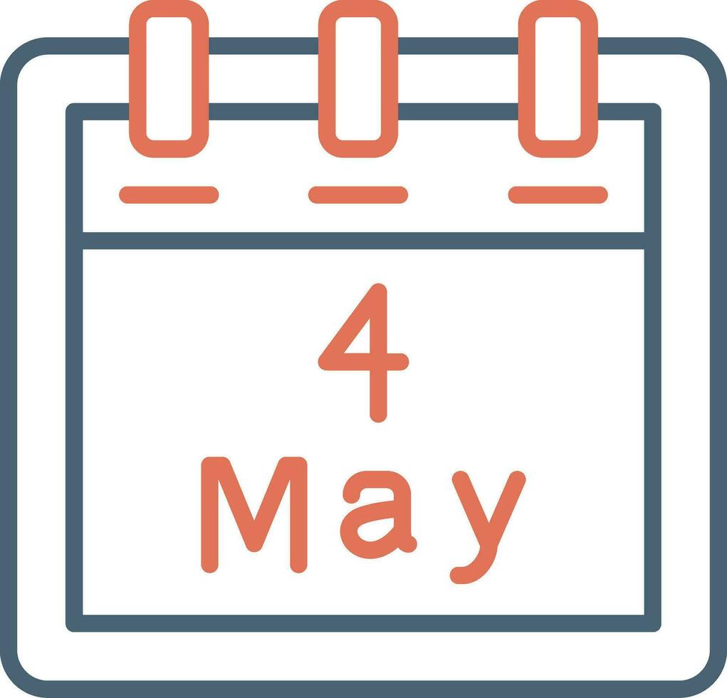 May 4 Vector Icon
