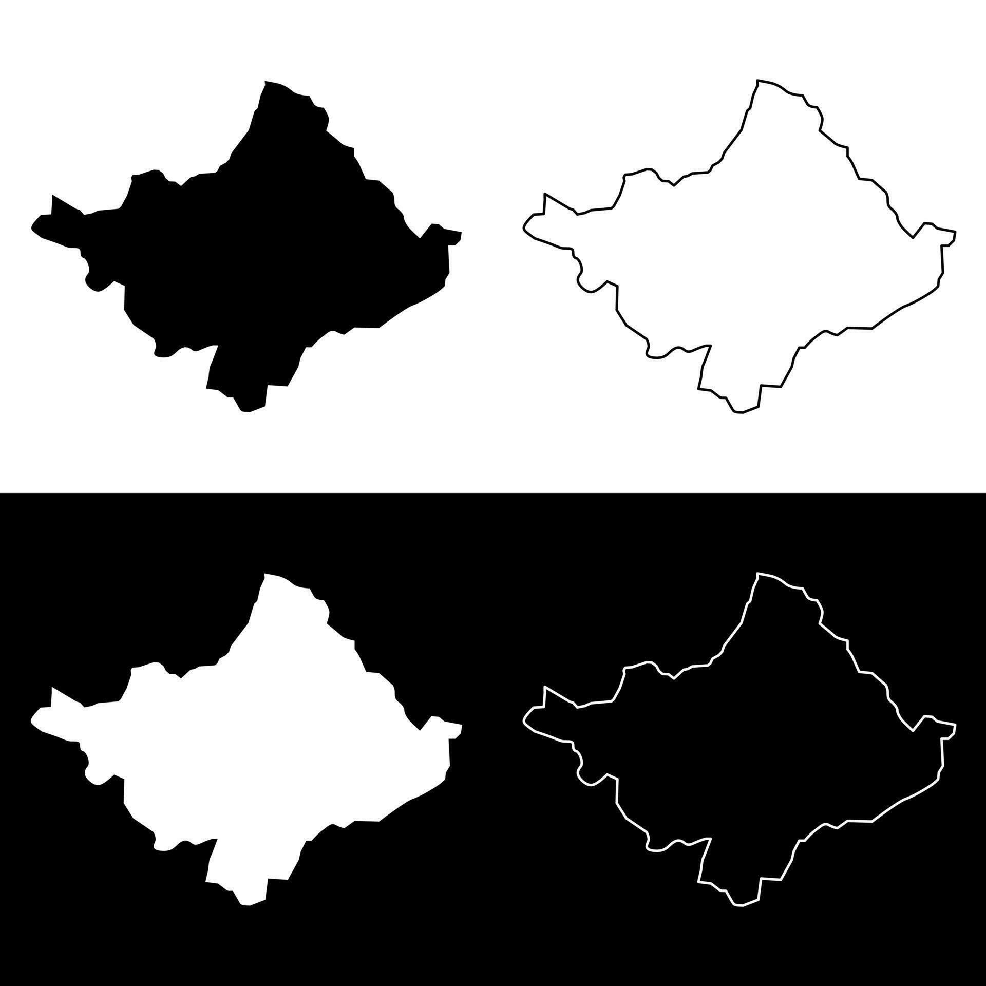Ngozi province map, administrative division of Burundi. 32202925 Vector