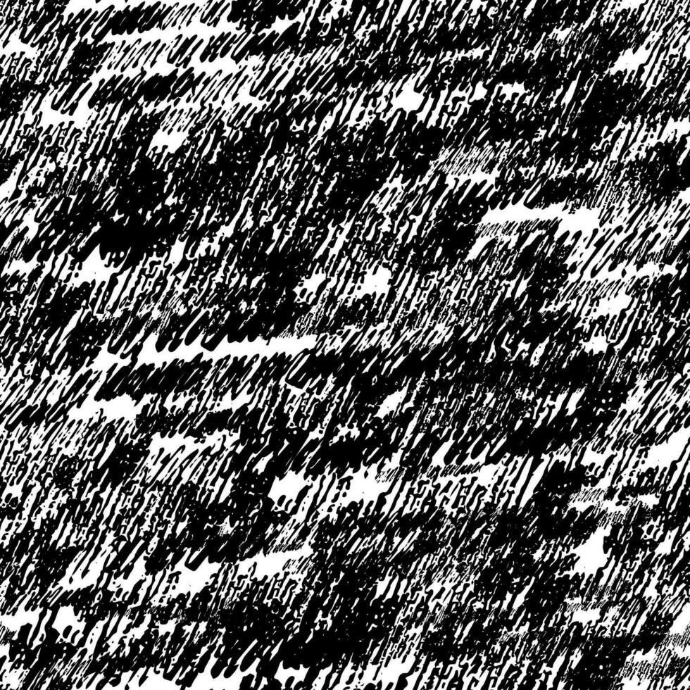 Seamless pattern with black pencil brushstrokes vector