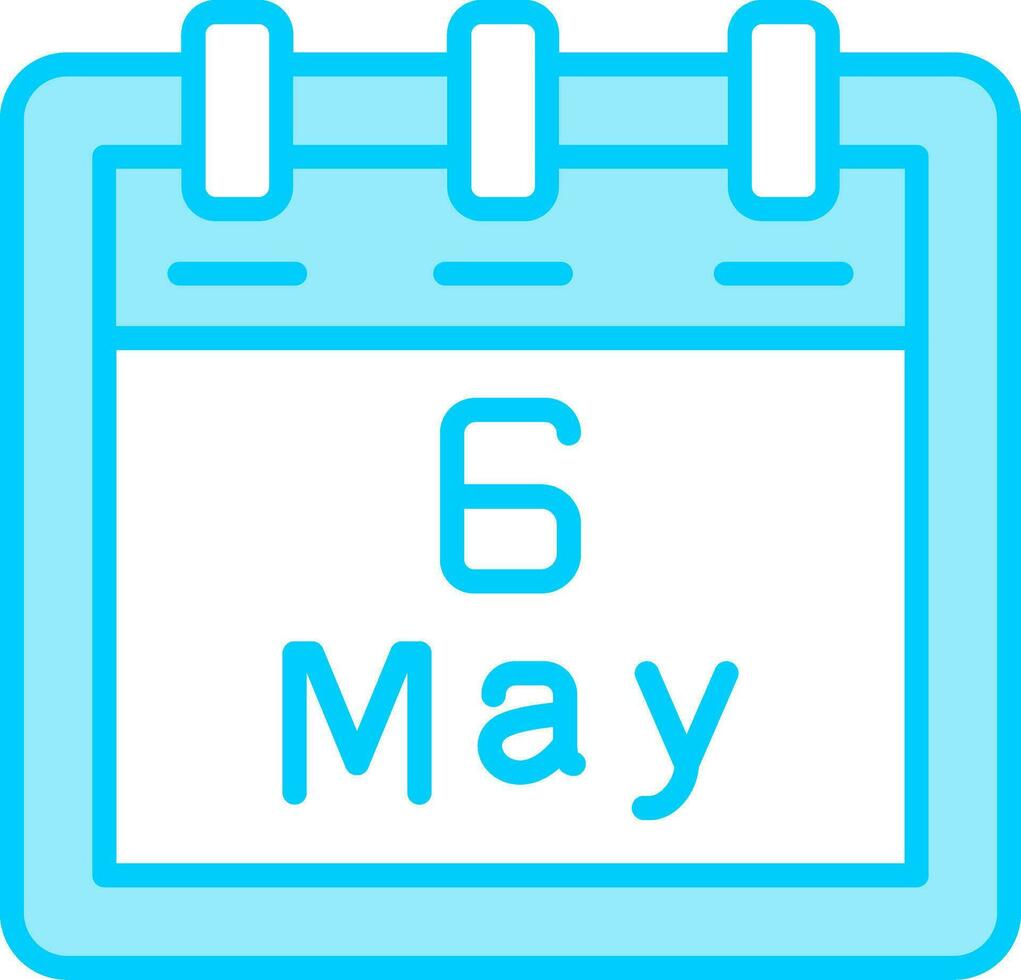 May 6 Vector Icon