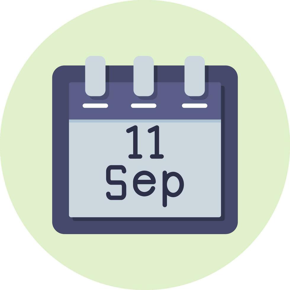 September 11 Vector Icon