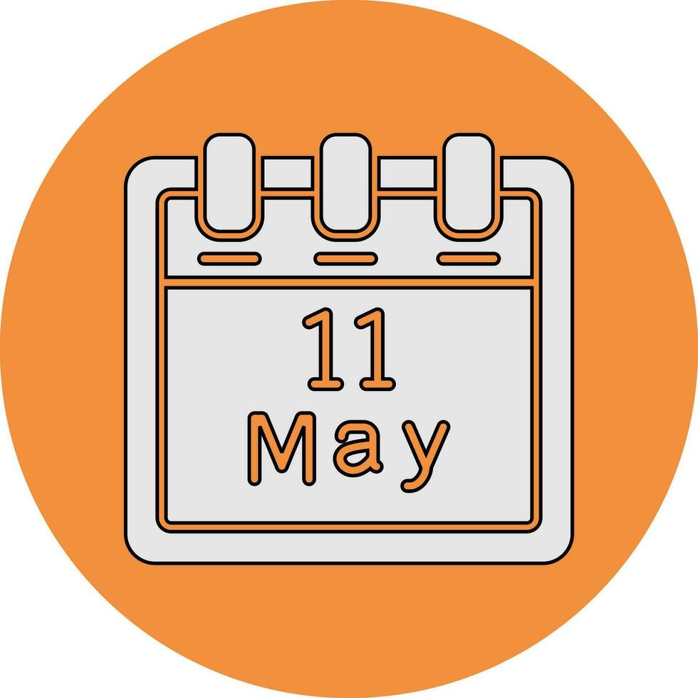 May 11 Vector Icon