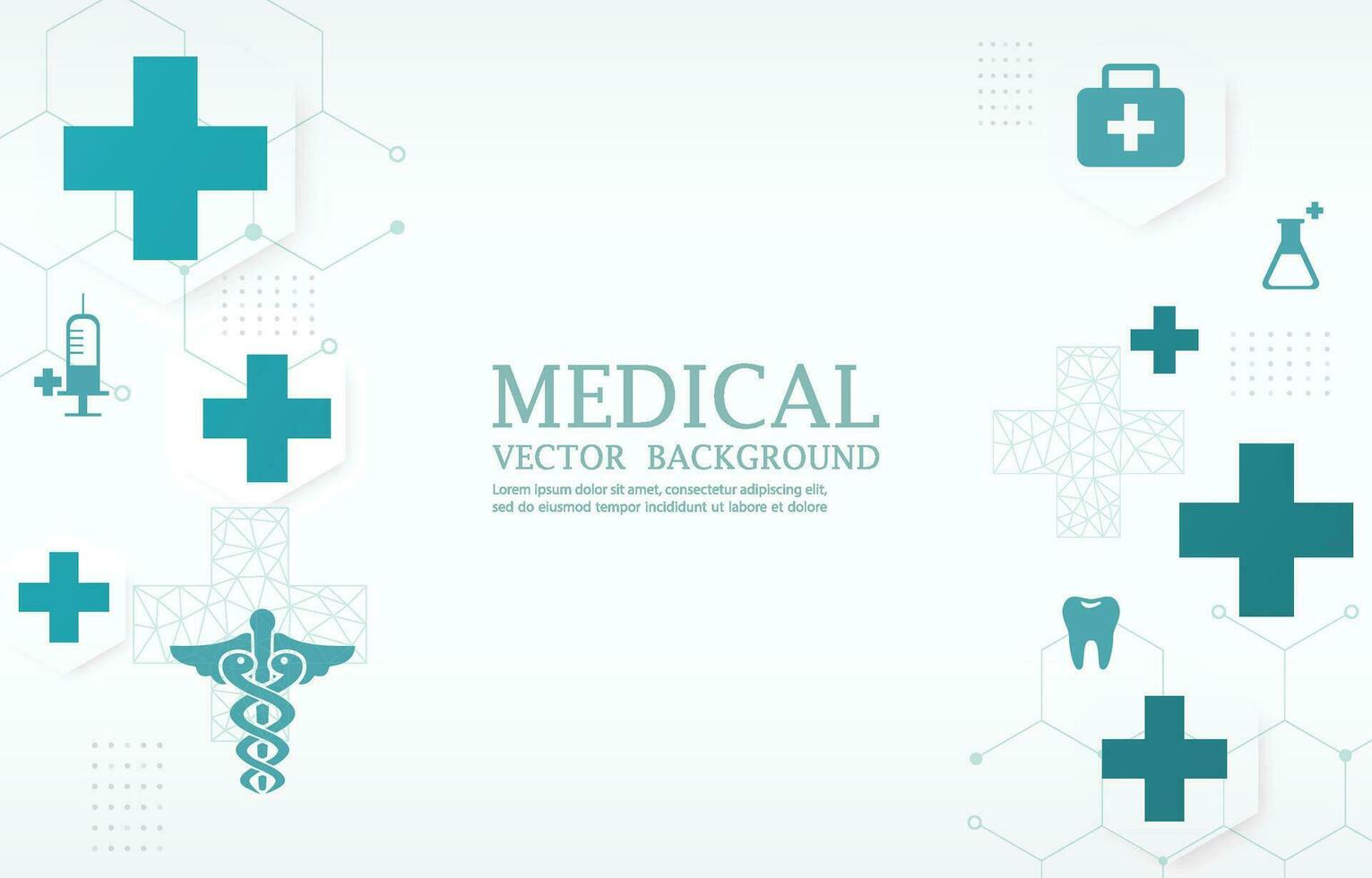 White vector medical background.emergency.medical icons.