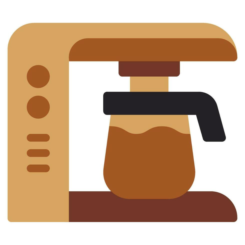 Coffee marker icon vector