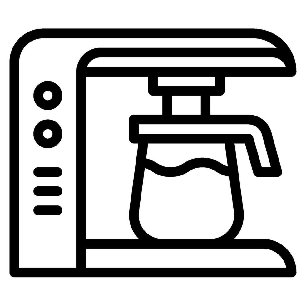 coffee maker icon vector