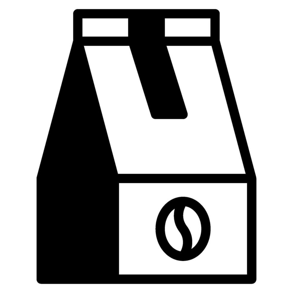 Coffee Pack icon vector