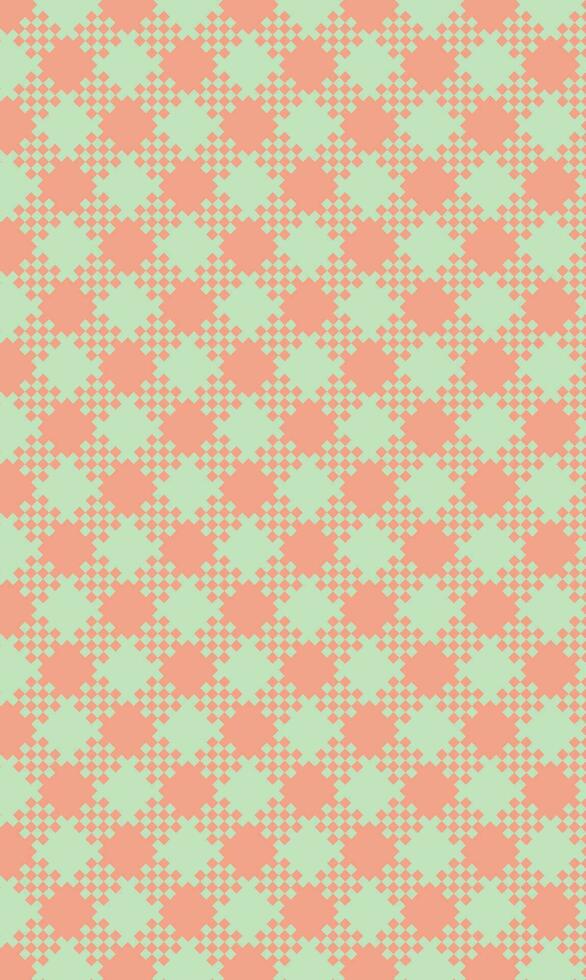 Seamless geometric pattern in retro style. Vector illustration.