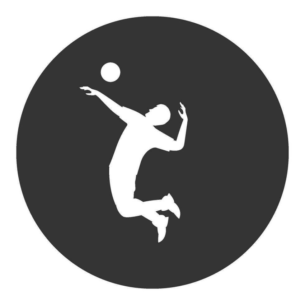 el volly pelota ilustración vector