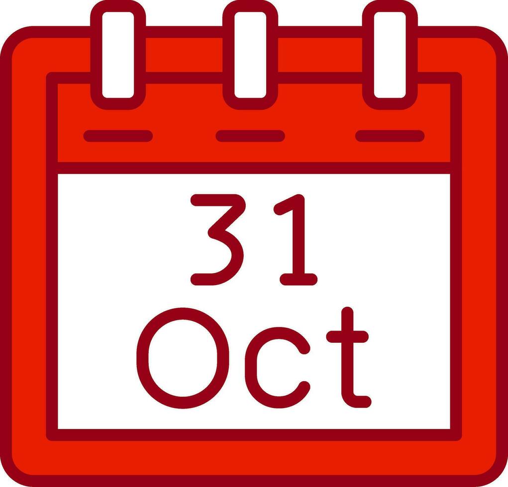 October 31 Vector Icon