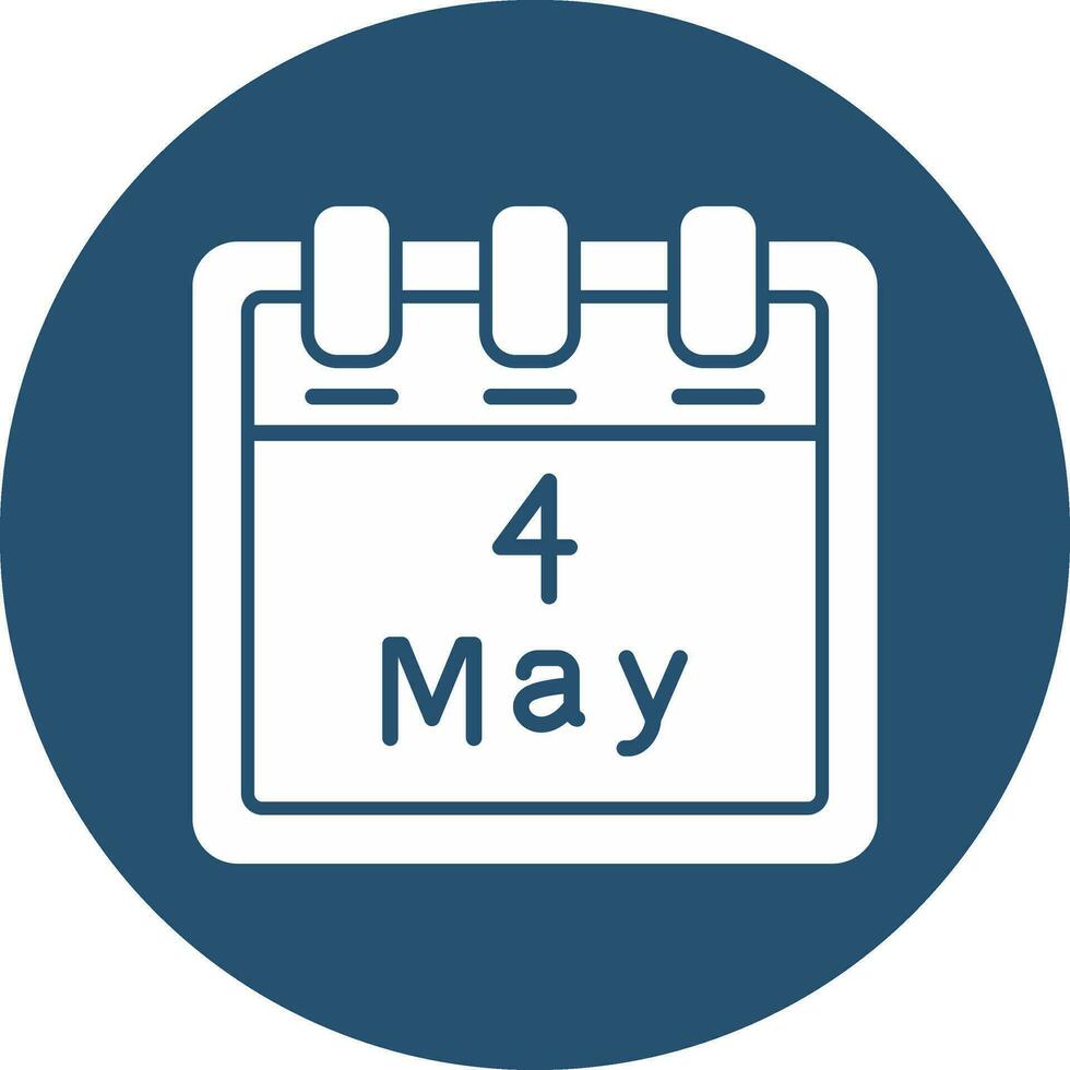 May 4 Vector Icon