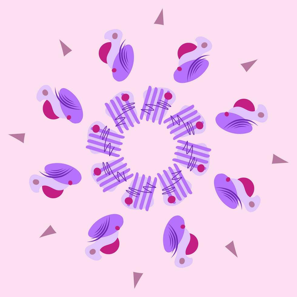 resumen púrpura modelo. vistoso modelo para diferente diseño usos vector