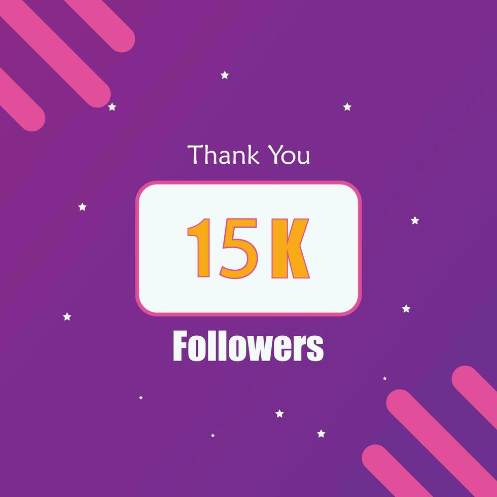 Thank you for 15k followers vector design.eps