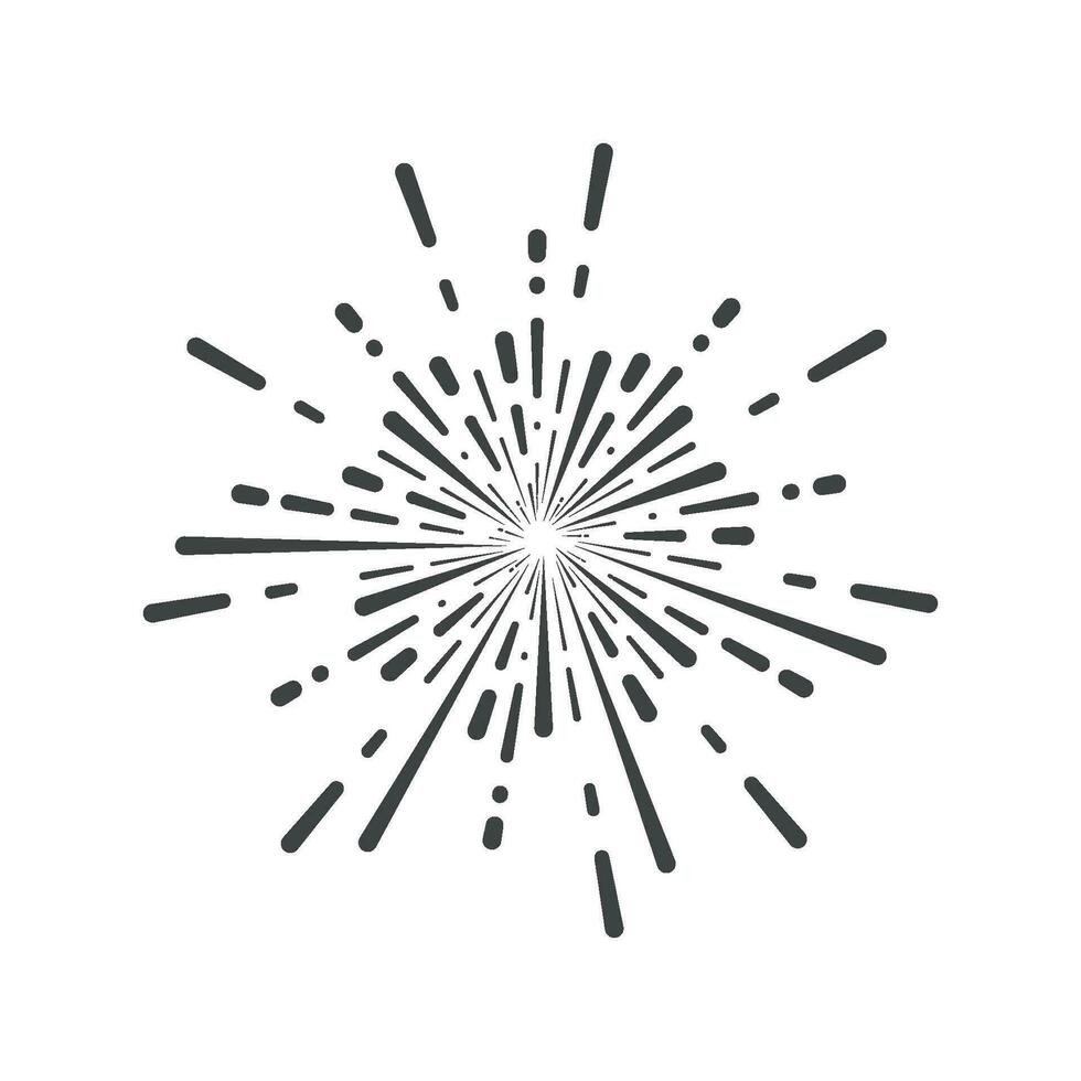 Firework logo vector icon