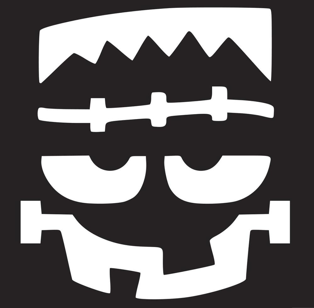 Funny ghost vector silhouettes for Halloween