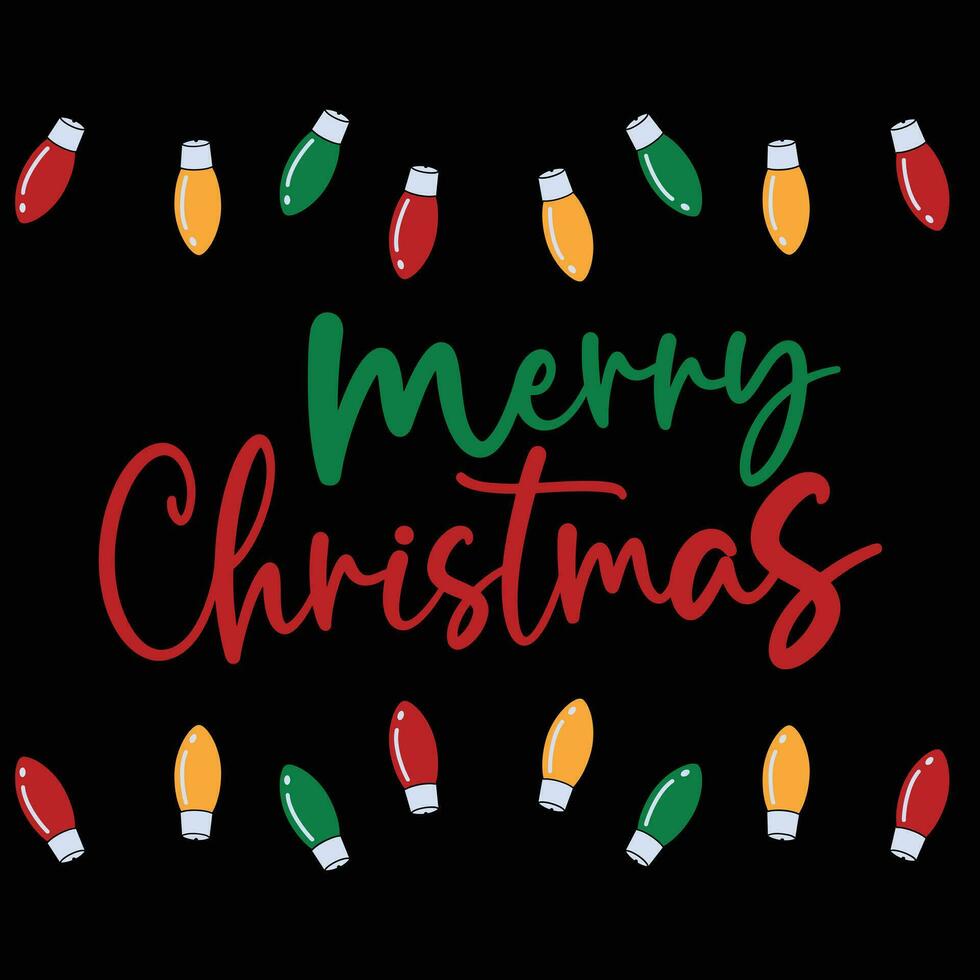 Merry Christmas design vector