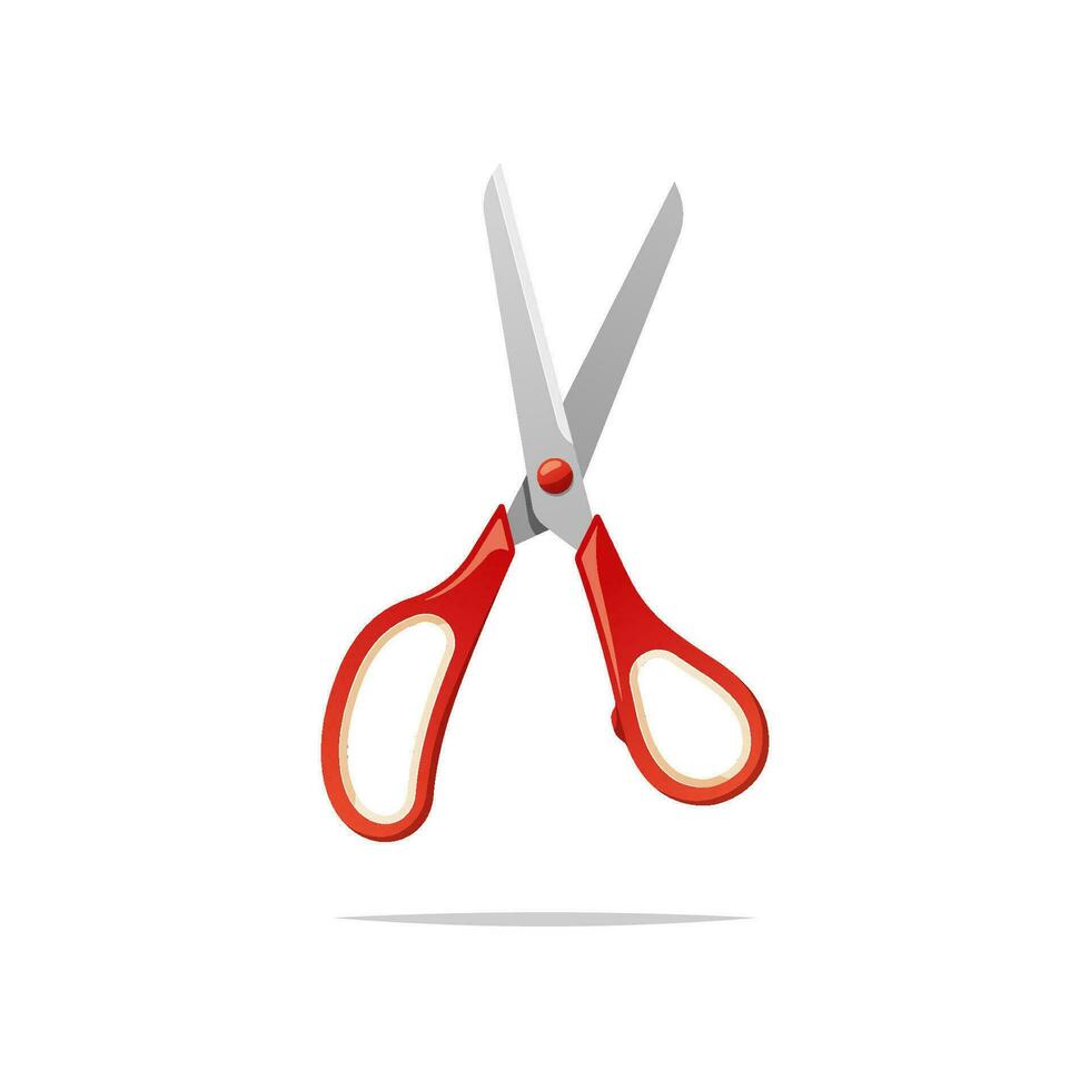 Scissors vector vector isolated on white background.
