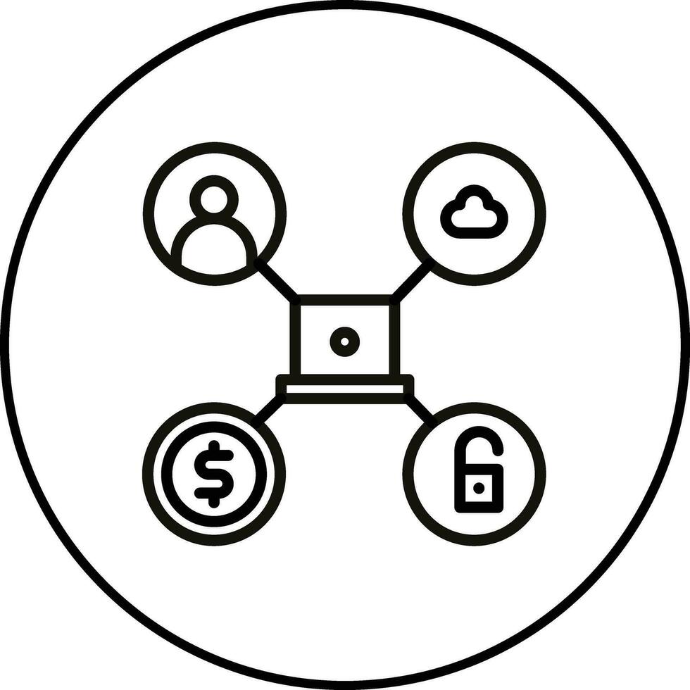 Gig Economy Vector Icon