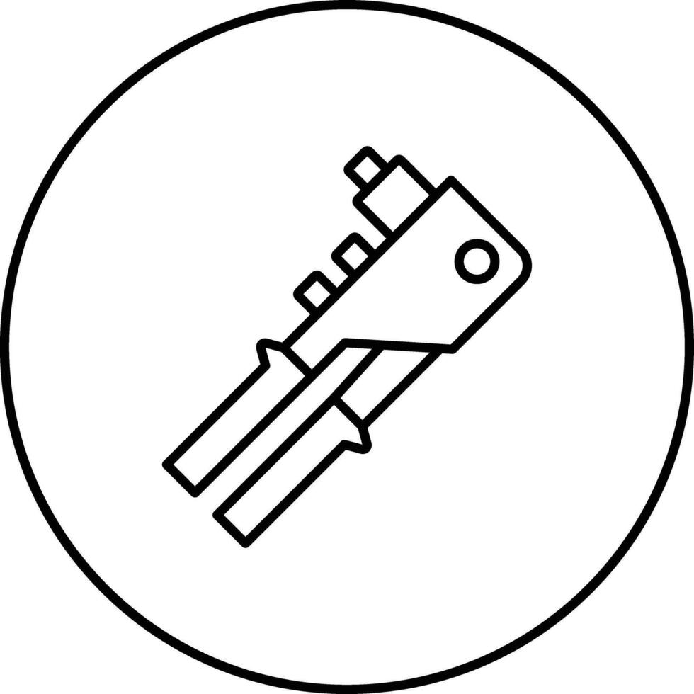 Riveter Vector Icon