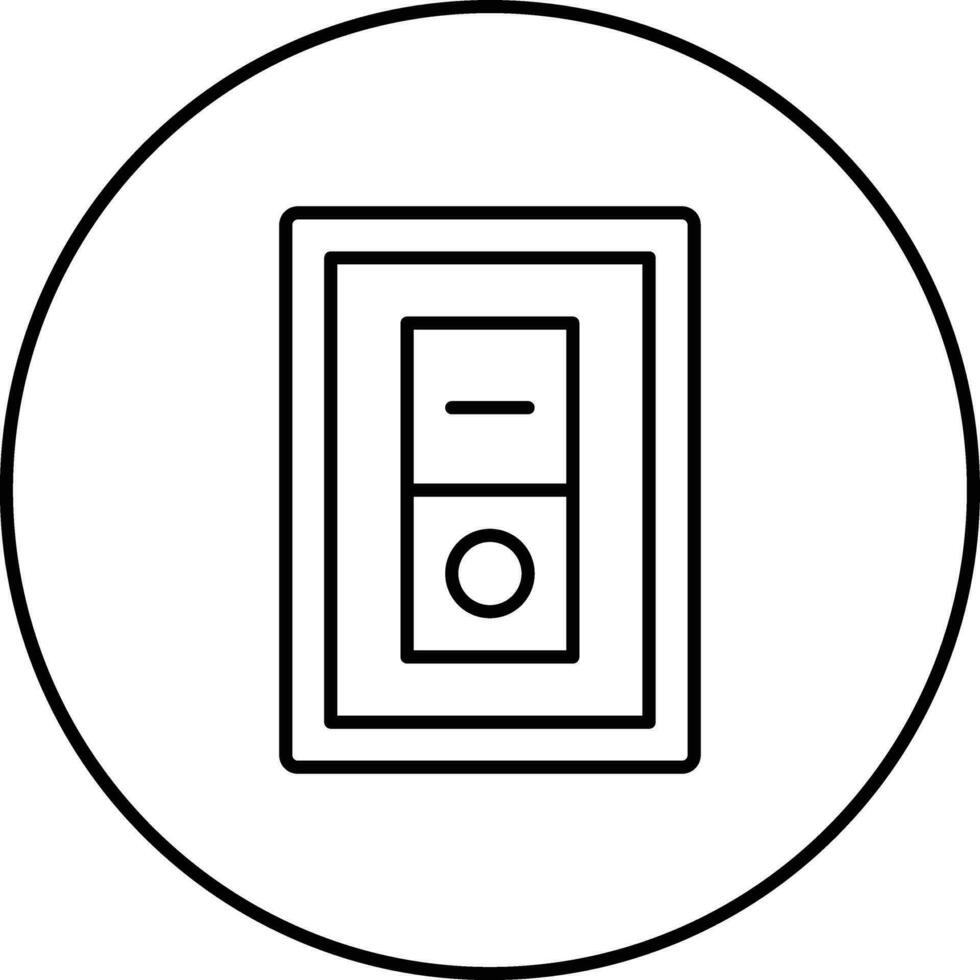 On Off Switch Vector Icon