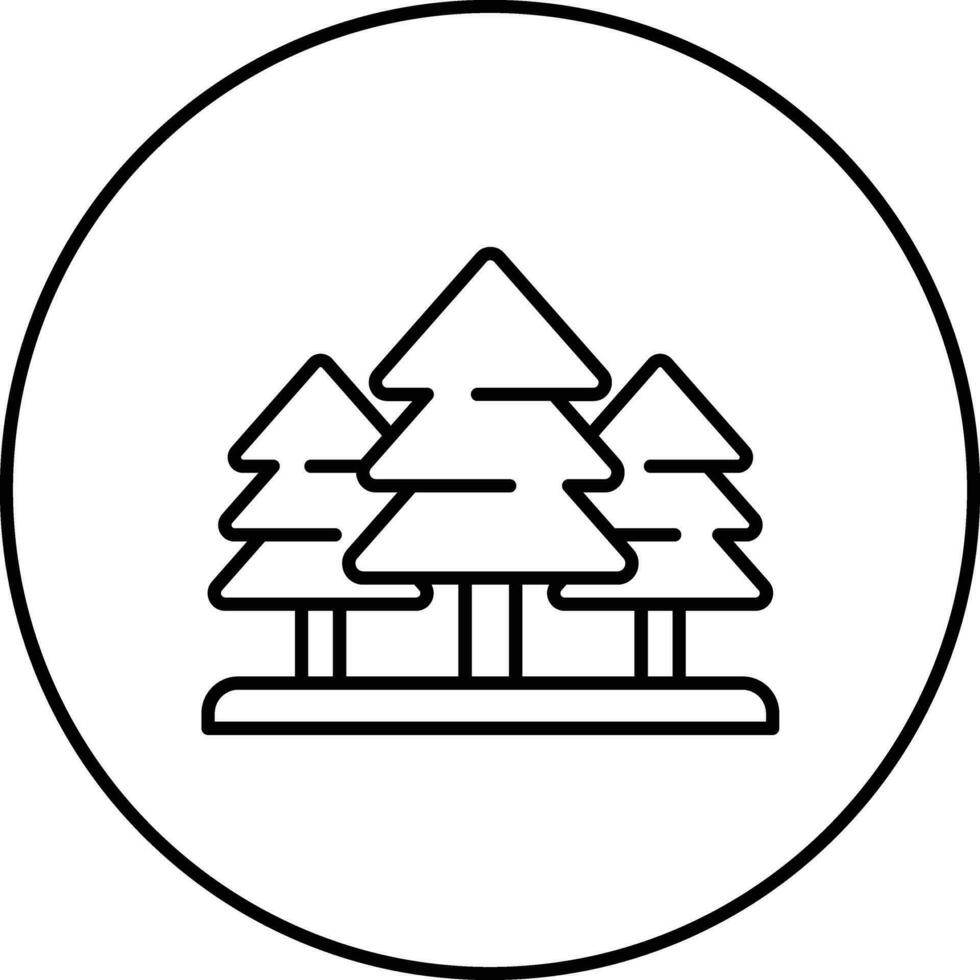 Forest Vector Icon