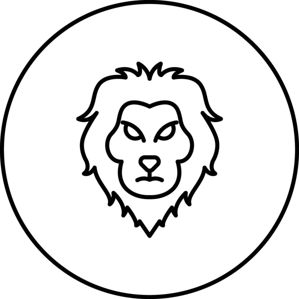 Mountain Lion Vector Icon