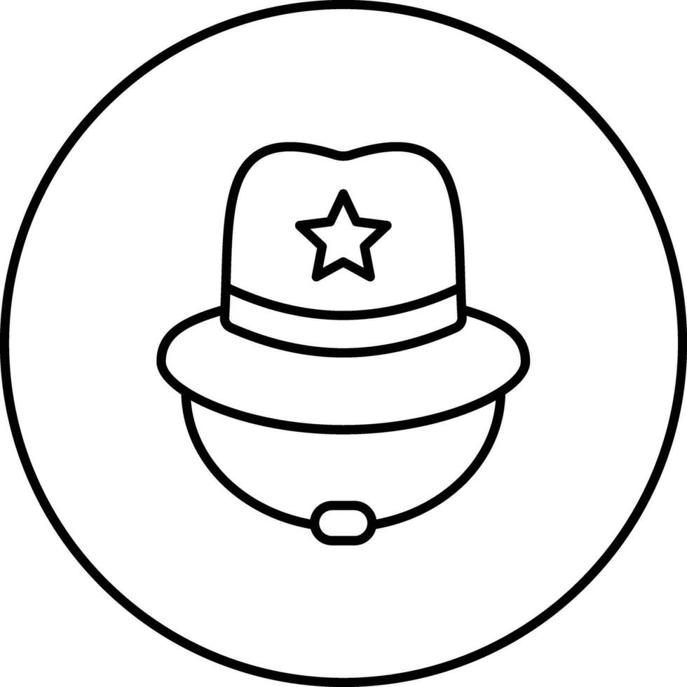Cowboy Hat Vector Icon