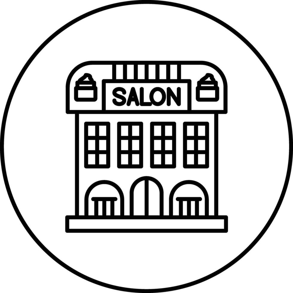 Beauty Salon Vector Icon