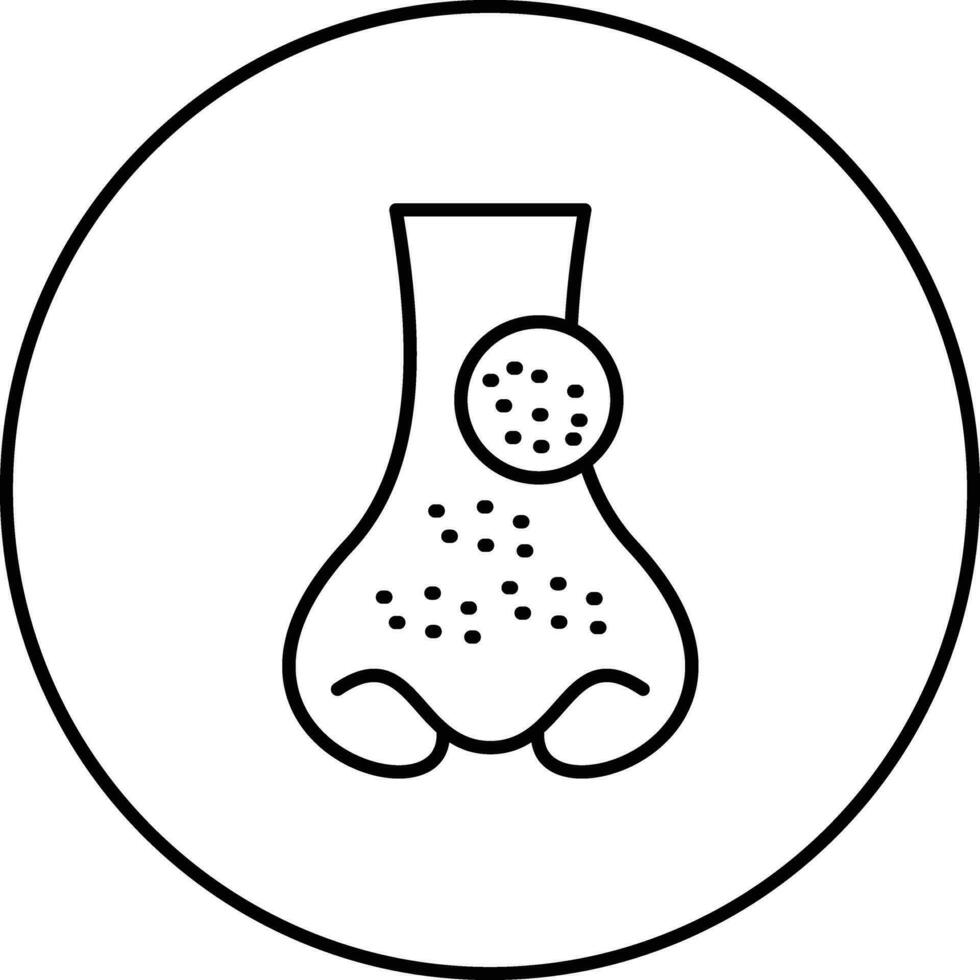 Blackhead Vector Icon