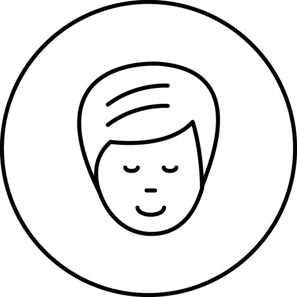 Male Face Vector Icon