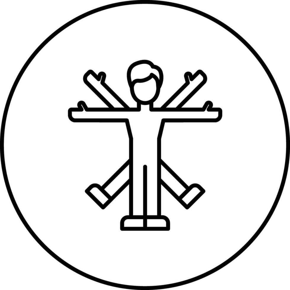Ergonomic Vector Icon