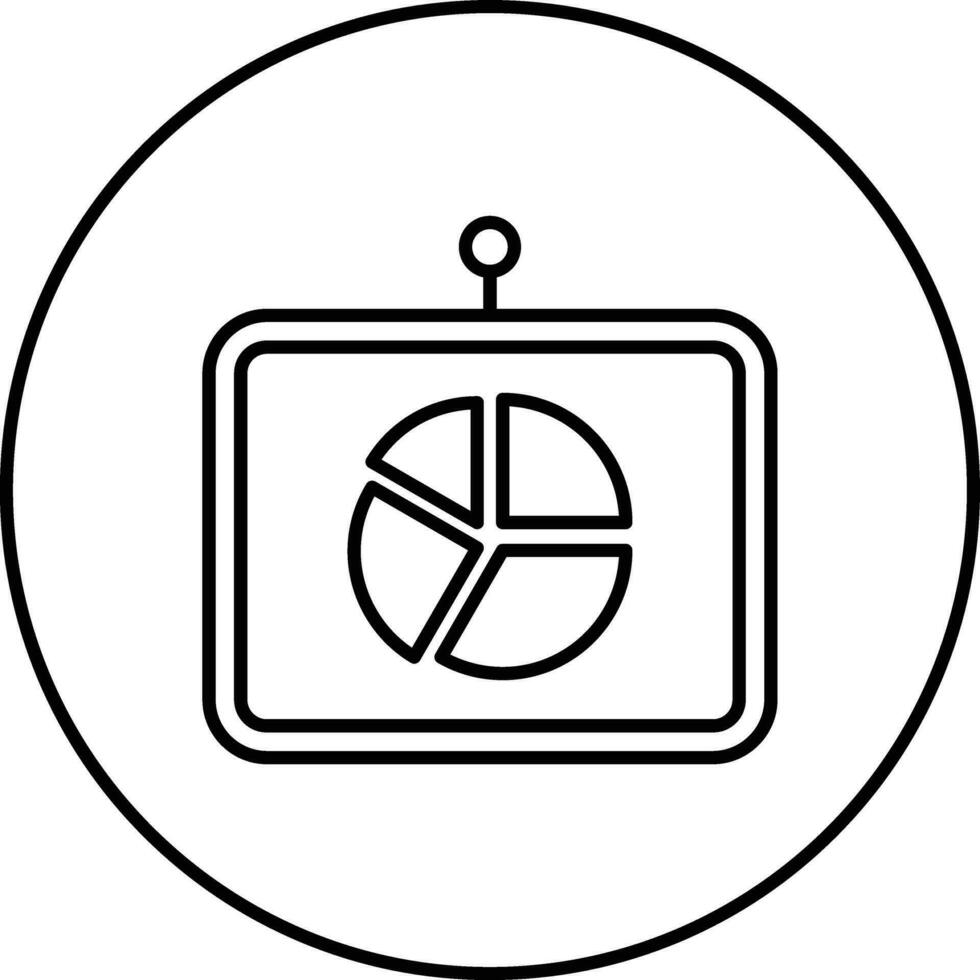 Pie Chart Vector Icon