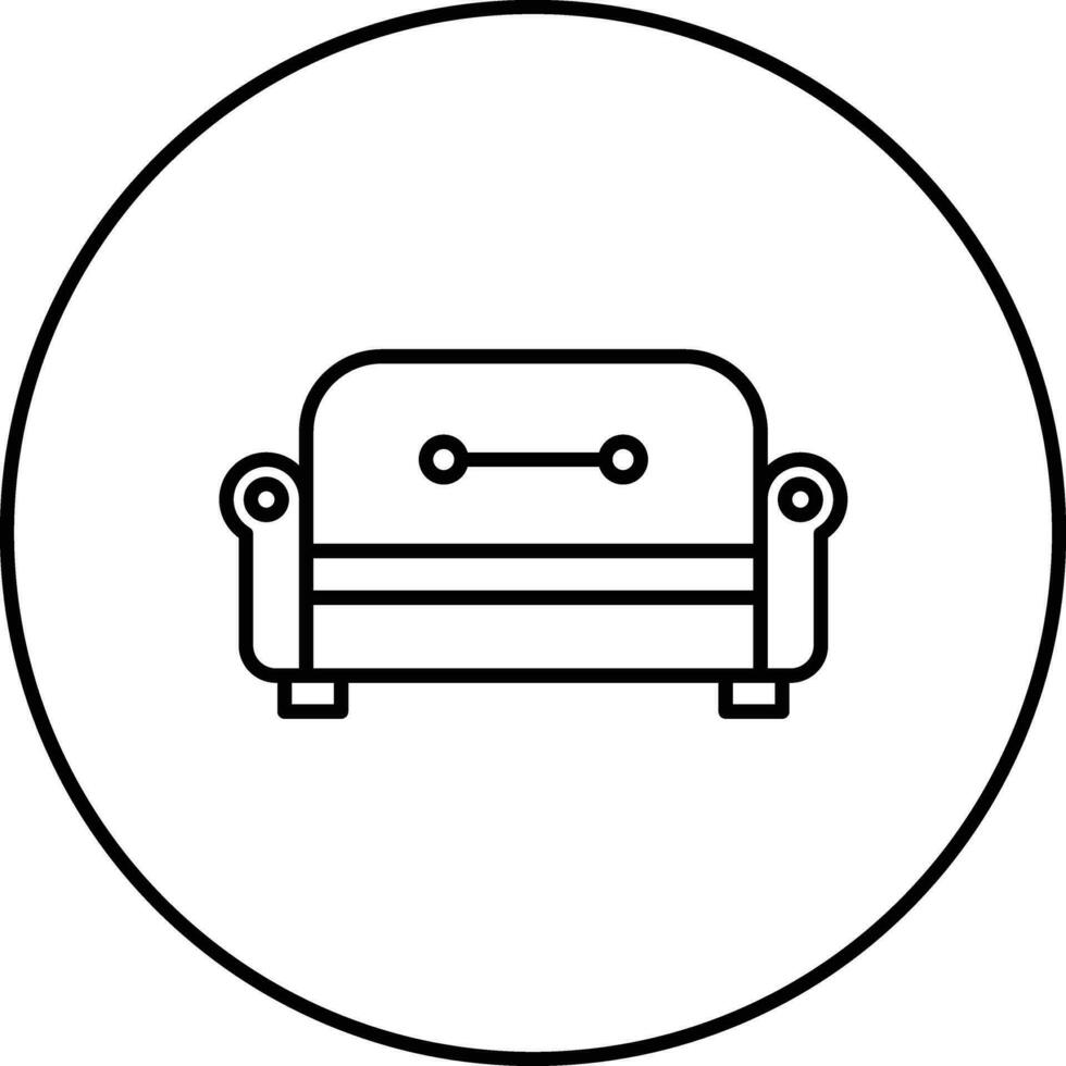 Sofa Vector Icon