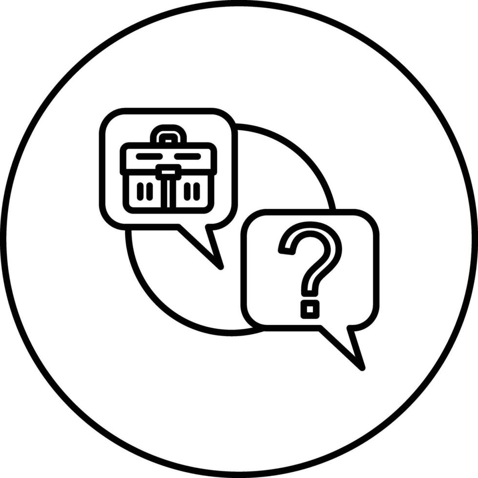 Career Advice Vector Icon