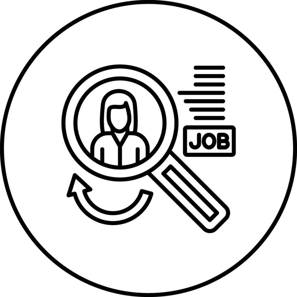 Job Reference Vector Icon
